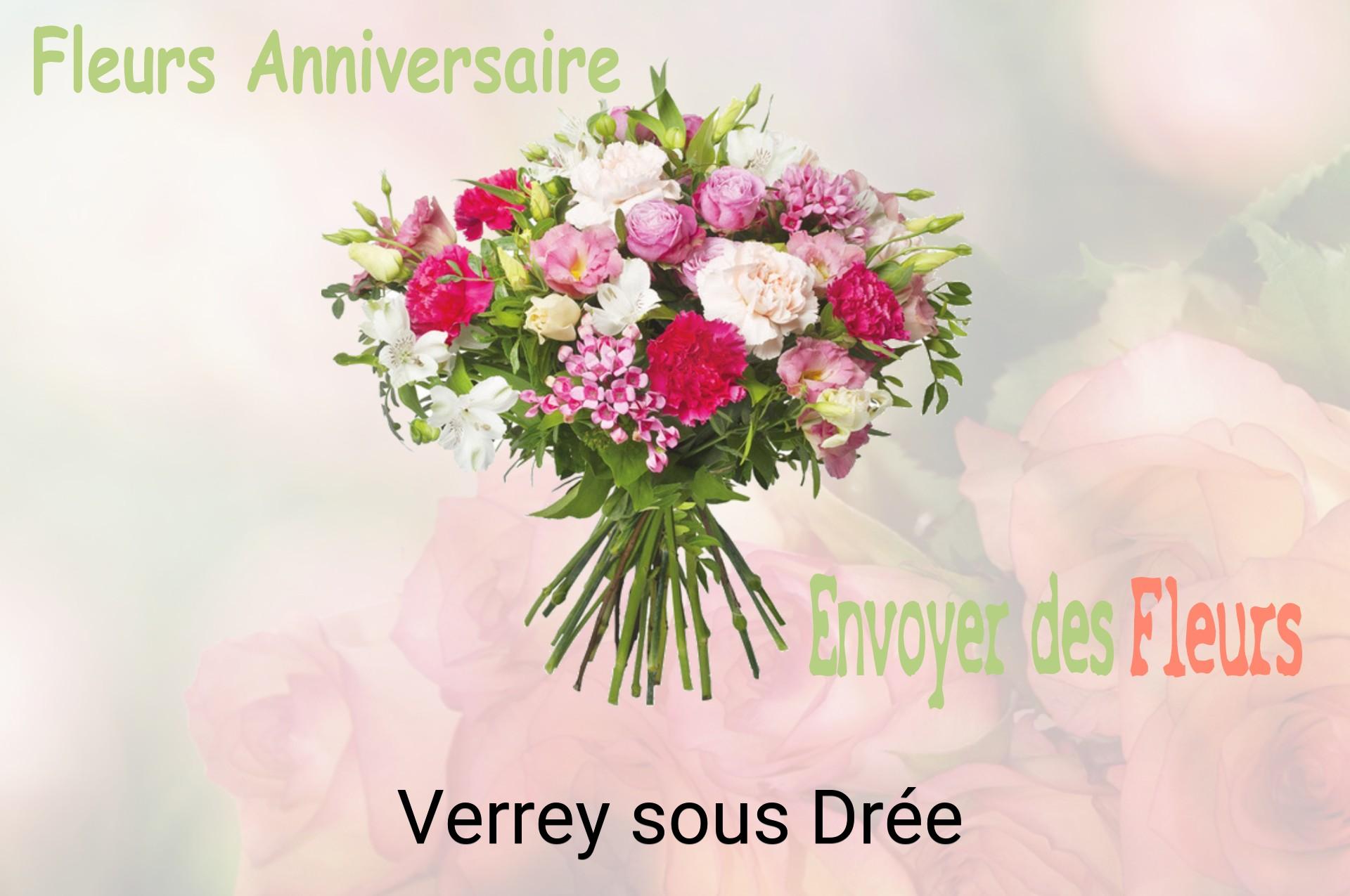 Bouquet de fleurs d’anniversaire livré à Verrey-sous-Drée