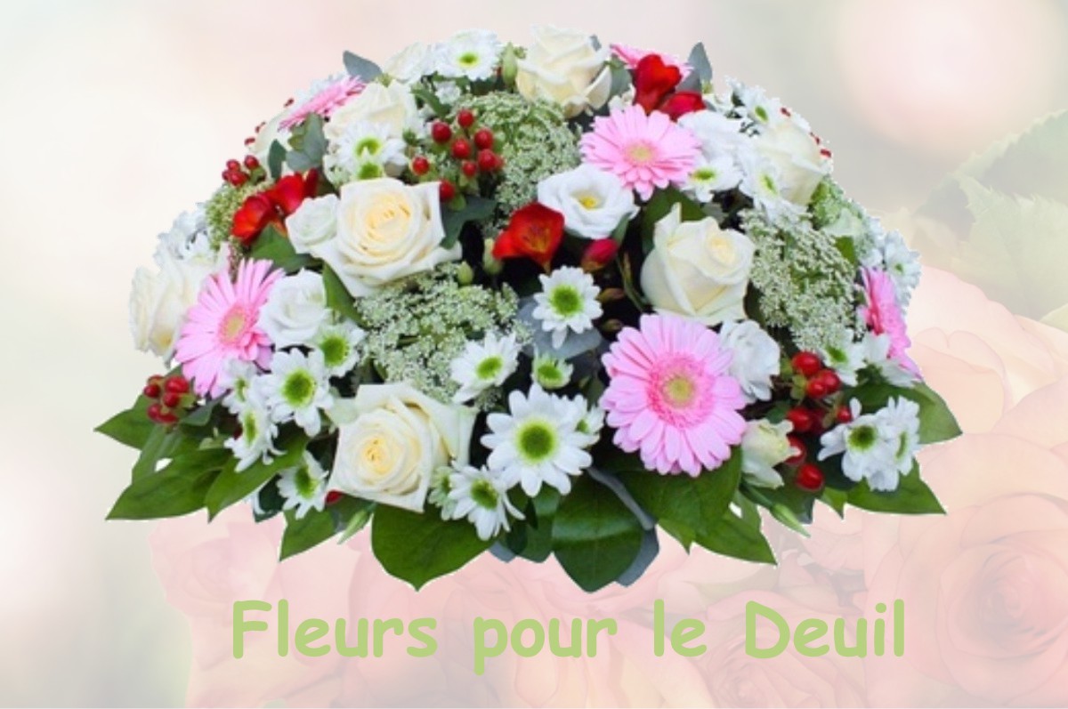 fleurs deuil VERREY-SOUS-DREE